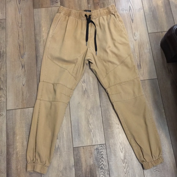 csg khaki joggers